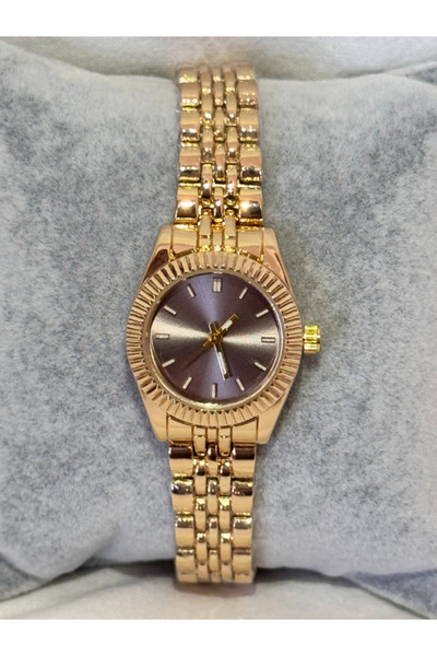 QUARTZ Venue Gold Çelik KayışlıVintage Saat