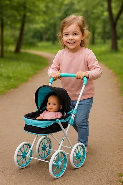 hak-iş oyuncak Roza Off Road Stroller