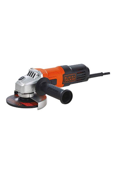 Black&Decker 650W 115MM Angle Grinder with Slider Switch and Side Handle