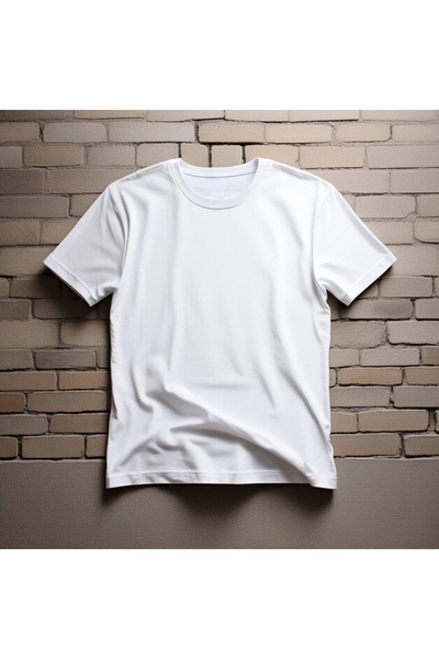 FİTGO Λευκό μπλουζάκι με χαλαρή εφαρμογή