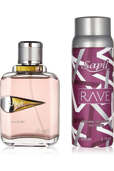 sapil مجموعة هدايا مكونة من عطر ريف 100 مل ومزيل عرق 150 مل للنساء - سبيل