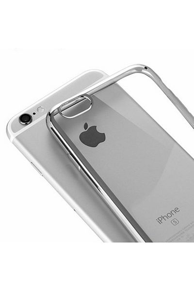 BOEM Case for Apple iPhone 6 / iPhone 6S TPU plated Silver