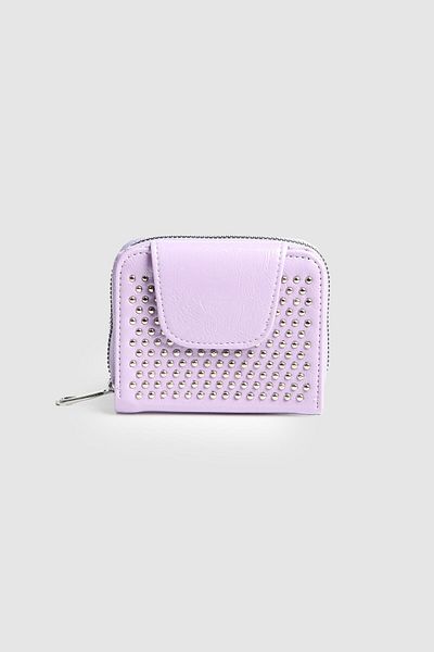 La La'Graccio Paris La'Graccio Paris Women's Shine Stone Useful Wallet Lilac