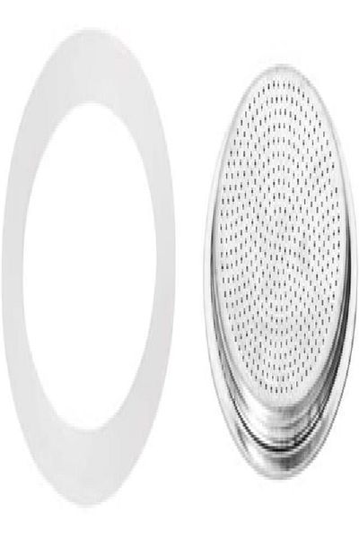TESCOMA Silicone Seals & Filter Set, 3-Cup Paloma, 2 Pcs, Assorted, Replacement Parts