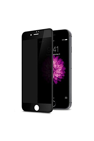 BOEM Set de 2 folii de sticlă 5D pentru Apple iPhone 6/6S, Privacy Glass MySt...