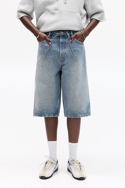Pull & Bear Loose fit star jorts