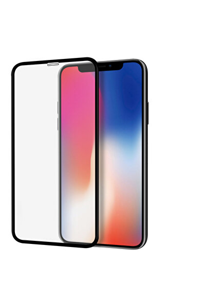 BOEM Folie de sticlă complet lipicioasă pentru Apple iPhone 11, GloMax 5D Neg...