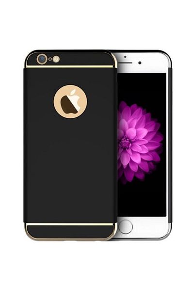 BOEM Apple iPhone 6/6S case, MyStyle Elegance Luxury 3in1 Black