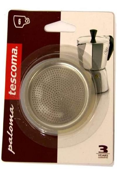 TESCOMA Silicone Seals & Filter Set, 3-Cup Paloma, 2 Pcs, Assorted, Replacement Parts