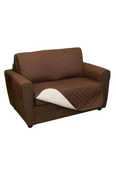 BOEM Protective Textile Cover for 2-Seater Sofa, Double, Reversible