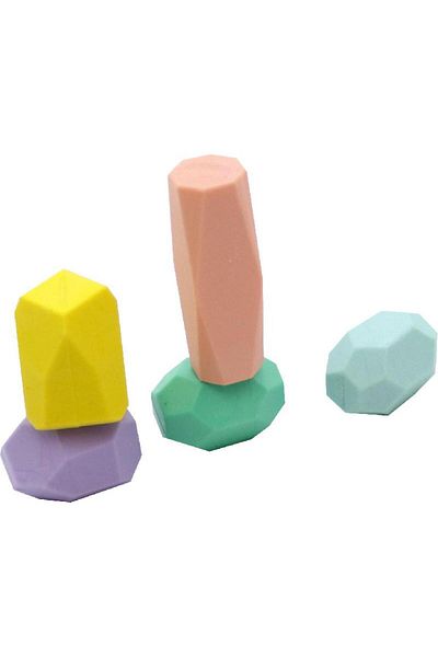Roco Rubber Eraser Stacker in Pet Box Assorted Color
