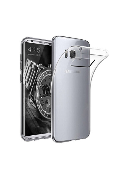 BOEM Πλήρης θήκη TPU 360° (μπροστά + πίσω) για Samsung Galaxy S8, λευκή