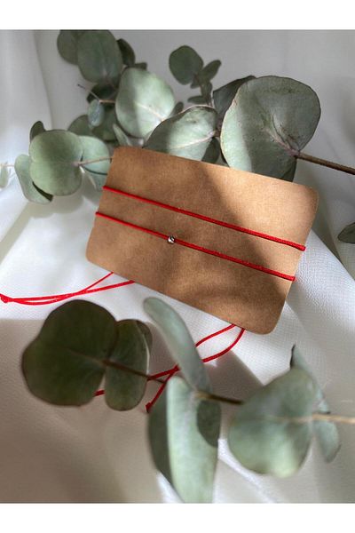 sabiha aksesuar Red String Luck Bracelet , Couple Bracelet (with Note)