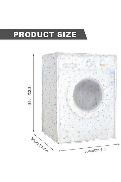 BOEM Washing machine cover set, 60 x 55 x 82 cm, Multicolor, 2 pieces