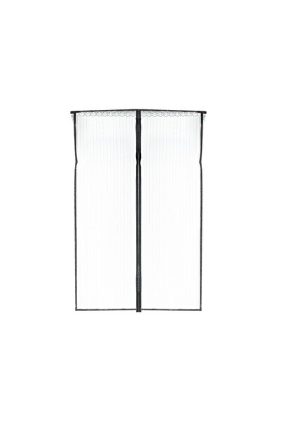BOEM Plasă magnetică anti-țânțari iMK®, neagră, pentru ușă 85X210CM