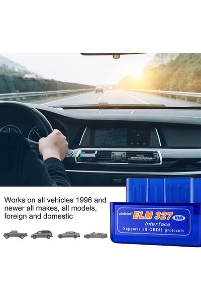 OEM Mini car tester, OBD II, ELM 327, Bluetooth
