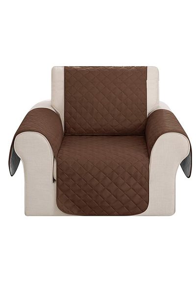 BOEM Quilted sofa cover 1 seater, 170 x 170 cm, diamond pattern, two sides, sofa protector,