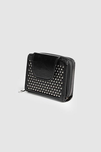La La'Graccio Paris La'Graccio Paris Women's Shine Stone Useful Wallet Black
