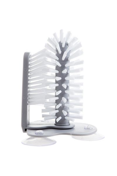 OEM Glass cleaning brush, Suction cups, PVC/Polycarbonate, Grey