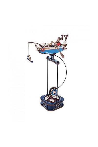 Rolife 3D Puzzle, Ocean Fisherman, Pendulum Scale, ROKR, 161 pieces