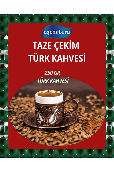 egenatura Turkish Coffee 250 Gr (Fresh Pick)
