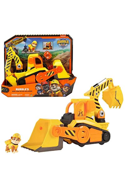 PAW PATROL Sesli ve Işıklı Rubble Crew Deluxe Buldozer 40 cm