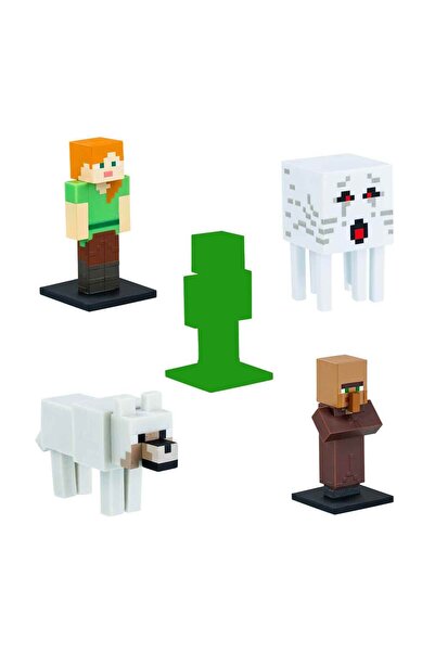 MINECRAFT Toppeez 5-Piece Figure Set - Alex'Li Set