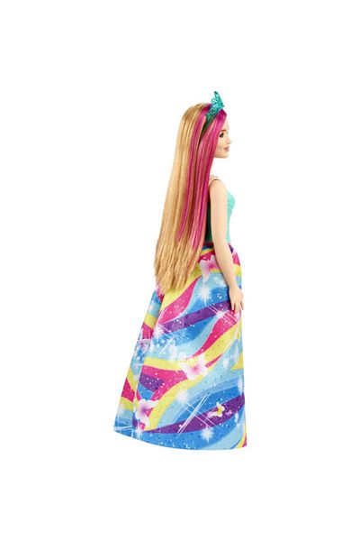 mattel Papusa Barbie Dreamtopia - Printesa cu coronita albastra
