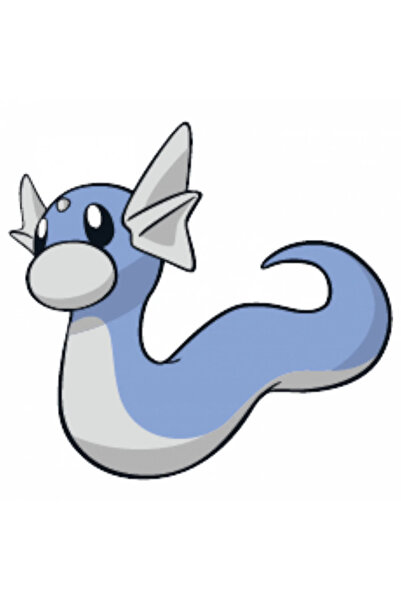 INOVATIX Set de 8 piese, autocolant Pokemon Dratini, INOVATIX®. 6 cm
