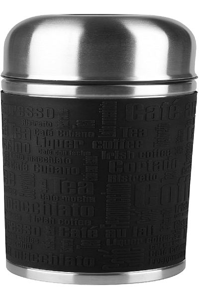 emsa Senator Bottle Cooler with Cuff, 0.5L – Black Neoprene Sleeve for Insulated Bottles