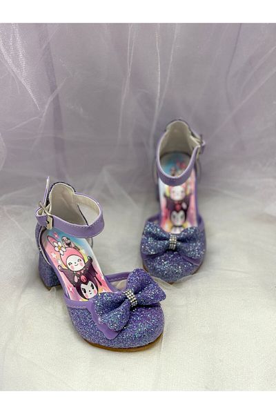 Görkem bebe ayakkabı ve tekstil Kuromi My Melody Cinnamoroll Pantofi de seară pentru fete