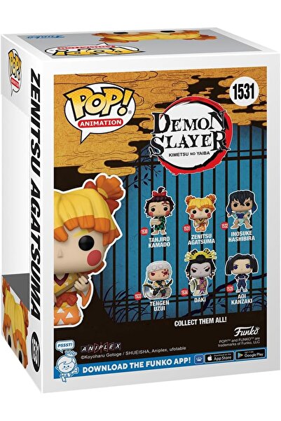 Funko POP! Demon Slayer Zenitsu Agatsuma (Kimono) Koleksiyonluk Vinil Figür