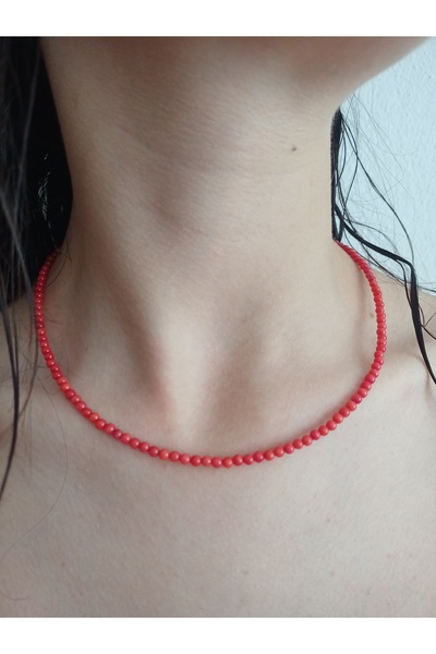 Mudita Tasarım 3 mm küre kesim mercimek mercan