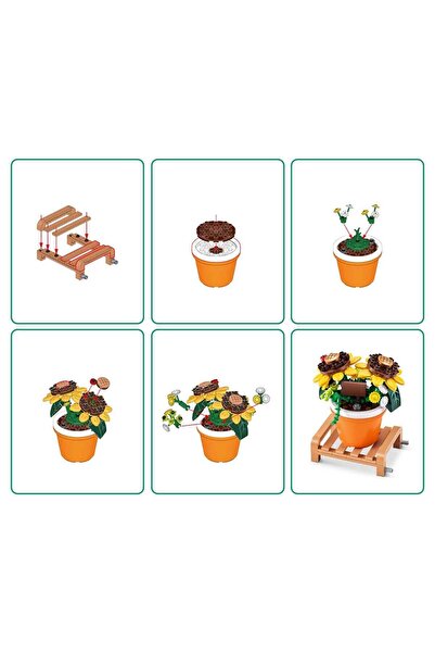Max Pot Plants Surprise Mnb08000 - Sunflower 151 Pieces