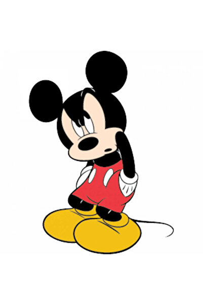 INOVATIX Set de 8 piese, autocolant Mickey Mouse furios, INOVATIX®. 6 cm