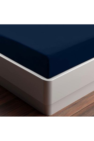 PATRU ANOTIMPURI Fitted sheet 140 x 200 x 25, cotton jersey