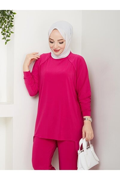 MODAMÜNASİP Our Very Stylish Alya Baggy Detailed Trousers Suit with the Most Beautiful Colors