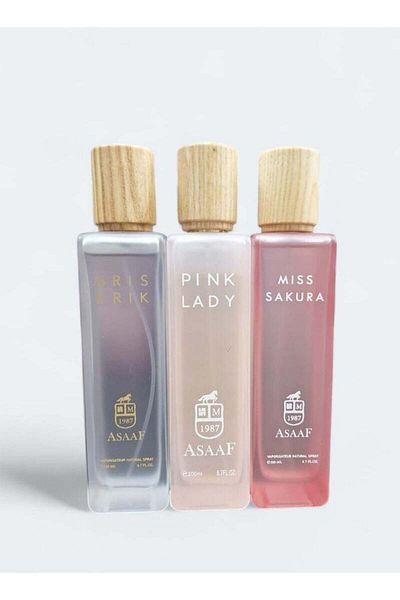 AS 98 Assaf 3-piece perfume set for women, 200ml
