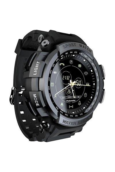 LOKMAT Smartwatch LOKMAT, display 1.14 inch, battery capacity 290mAh, pedometer, tracks steps, distance, an
