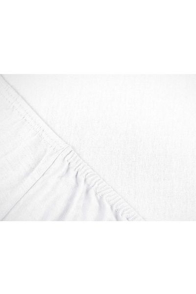 PATRU ANOTIMPURI Fitted sheet 140 x 200 x 25, cotton jersey