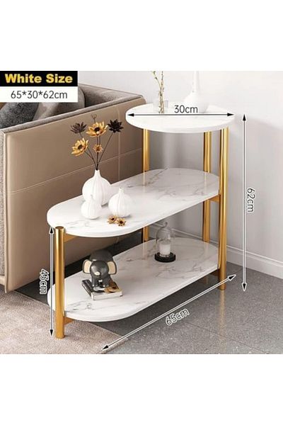 Generic Multi-layer Sofa Coffee Tables Italian Light Luxury Bedside Tables Simple Modern Home Furniture Livi