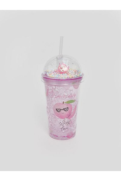LC Waikiki Mixed Printed Glass with Straw