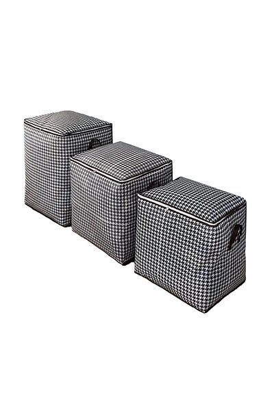 miraza Set of 3 large storage box bags, different sizes 100L, 140L, 180L