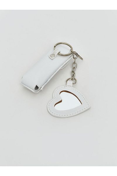 LC Waikiki White Mirrored Keychain