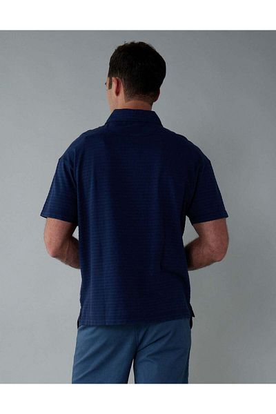 AMERICAN EAGLE AE Textured Polo Shirt