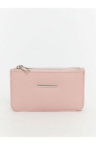 LC Waikiki Blue Leather Look Women's Wallet