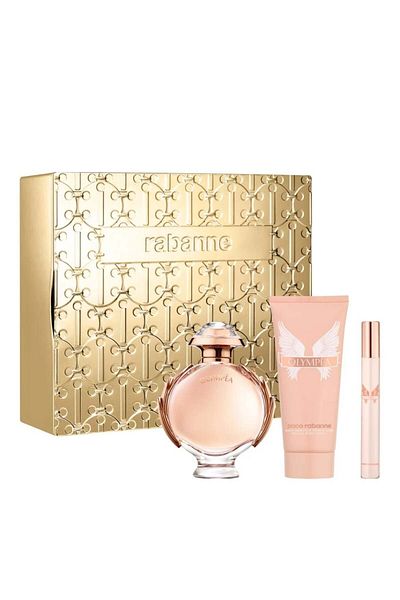 Paco Rabanne Olympea Gift Set, Eau De Parfum, 80 ml Body Lotion, 100 ml Eau De Parfum, 10 ml