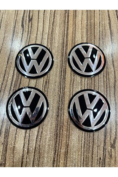 OEM VW VOLKSWAGEN Logolu Jant Göbeği Arması 90 Mm 4 Adet