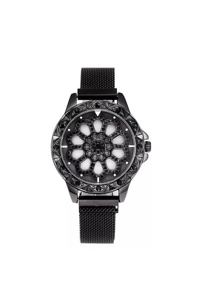 Geneva - Casual Women's Watch Roulette, Black