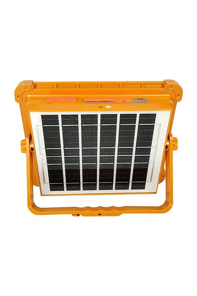 Generic Solar LED Flood Light– 336 LEDs, 4.2V, USB Charging, Portable Hook, 180° Adjustable Panel
